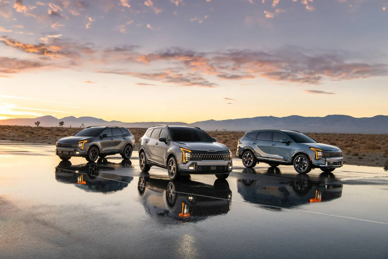 2026 Sportage Family Lineup